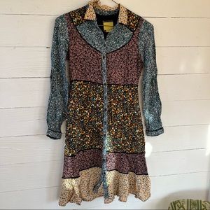 Anthropologie Maeve Floral Dress